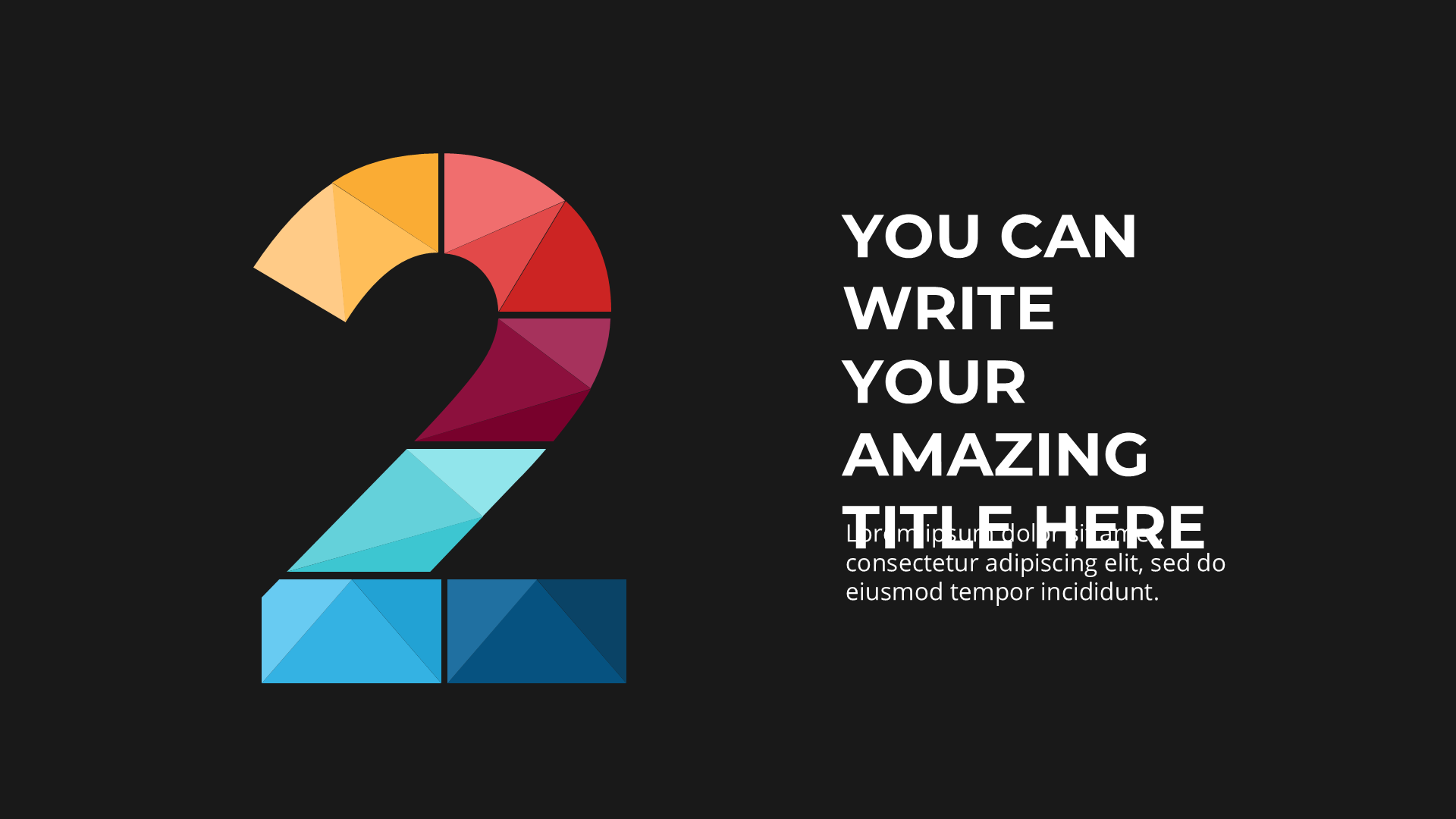 Alphabet Dark slide 3